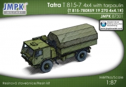 Tatra T 815-7 4x4 s plachtou (stavebnice)
