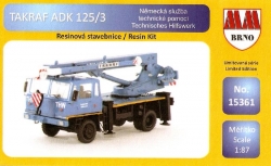 IFA TAKRAF ADK-125/3 jeřáb Německo THW (stavebnice)
