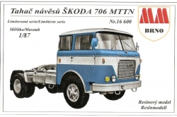 Škoda 706 MTTN tahač návěsů