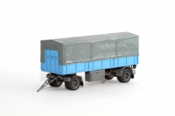 Car trailer BSS PV 16074 TIR tarpaulin (kit 1:87)