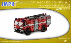 Tatra T 815/7 CAS 30 4x4 SDH Hřensko (stavebnice)