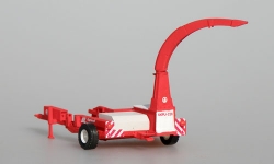 AGROSTROJ SKPU-220 Řezačka za traktor se sběračem řádků  (červený model)