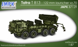 Tatra T 813 - 122 mm raketomet vz.70 (stavebnice)