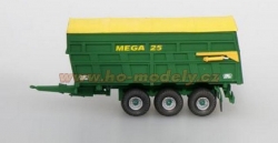 ZDT Mega20 Agro sklápěcí návěs Tridem (model)