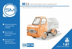 M22 kontejner na odpadky (stavebnice)