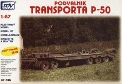 Vojenský podvalník Transporta P50 (stavebnice)