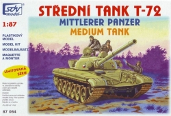 Střední tank T-72 (stavebnice)