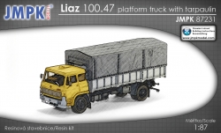 LIAZ 100.47 valník s plachtou (stavebnice)