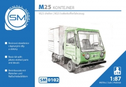Multicar M25 skříň (stavebnice)