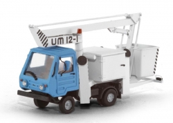 Pracovní plošina M25 UM 12 modrý (model)