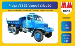 Praga V3S S1 vanový sklápěč (stavebnice)