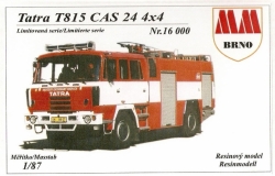 Tatra 815 4x4 CAS 24 hasičská cisterna (stavebnice)