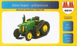 Zetor Super - polopásový (stavebnice)