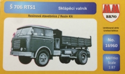 Š 706 RTS1 třístranný sklápěč (stavebnice 1:87)