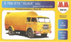 Š 706 RTK „KUKA“ popelářský vůz (stavebnice)