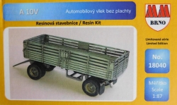 BSS A 10V automotive lift without a sail (kit 1:87)