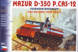 Mazur D-350, hasičská cisterna SDH Varnsdorf - stavebnice