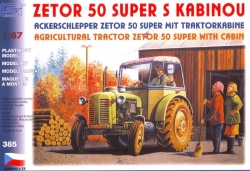 Zetor 50 Super s kabinou (stavebnice)