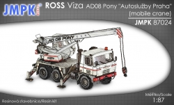 Ross Viza AD08 Pony autojeřáb Autoslužby Praha (stavebnice)