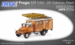 Praga S5T  PAD - DP Ostrava - stavebnice