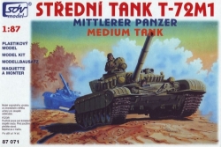 Střední tank T-72M1 (stavebnice)
