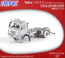 Tatra T 815-2 Facelift 4x4 chassis 3700 mm  