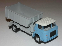 LIAZ MTSP24 lanový nosič kontejnerů se dvěma kontejnery modrý (model)