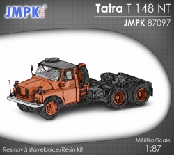 Tatra T 148 NT tahač návěsů (stavebnice)