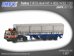 Tatra T 815 4x4 NT + BSS 32.120 - stavebnice