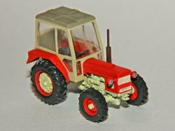 Zetor 3545 s velkou kabinou červený (model)