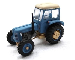 Zetor 3045 Traktor 4x4  s malou kabinou modrý (model)