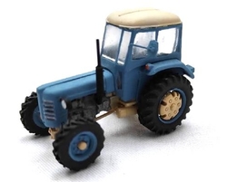 Zetor 3045 Traktor 4x4  s malou kabinou modrý (model)