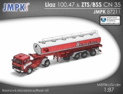 LIAZ 100.47 a BSS CN 35 Benzina (stavebnice)