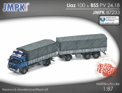 LIAZ 100.47 + BSS PV 24.18 Plachta (stavebnice)