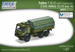 Tatra T 810 s plachtou (stavebnice 1/87)