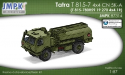 Tatra T 815-7 4x4 CN 5K-A auto cisterna PHM (stavebnice)