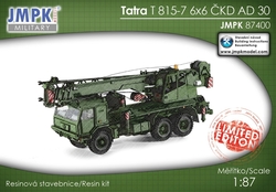 Tatra T 815-7 6x6 ČKD AD 30 (stavebnice JMPK)