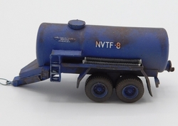 ZTS NVTF-8 fekální přívěs za traktor tmavě modrý patina (model)