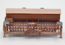 Fortschritt A202 secí stroj hnedý lehká patina (3D tisk model)