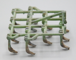 FORTSCHRITT B365A těžký kultivátor zelený patina (3D tisk model)
