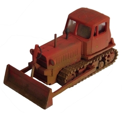 DT75 pásový buldozer (3D tisk patina model)