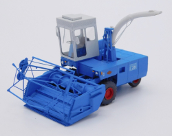 Fortschritt E281 řezačka s kukuřičnou lištou modrý typ II. (model)