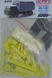 LIAZ MTSP so senážnou nadstavbou svetlo modrý (model) - kopie