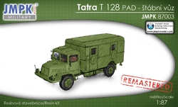 Tatra T 128 PAD štábní vůz (stavebnice)