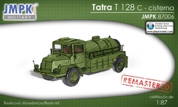 Tatra T 128 C cisterna - přeprava PHM (stavebnice)