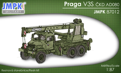 Praga V3S AD080 ČSLA (stavebnice)