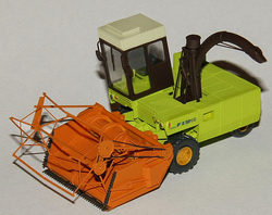 Fortschritt E281 řezačka s kukuřičnou lištou zelený (model)