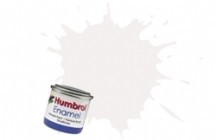 Humbrol barva email No 034 white matt 14ml