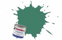 Humbrol barva email No 101 mid green matt - 14ml