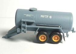 ZTS NVTF-8 fekální přívěs za traktor šedý (model)